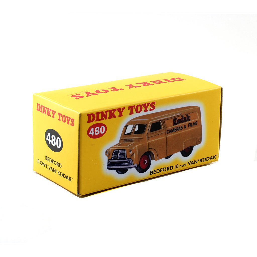 Atlas French Dinky Toys 480 Bedford 10 CWT Van Kodak YELLOW