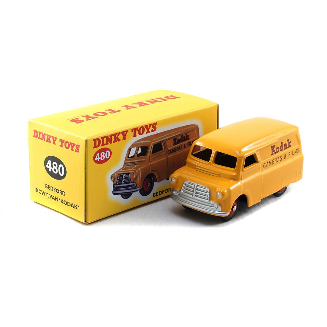 Atlas French Dinky Toys 480 Bedford 10 CWT Van Kodak YELLOW