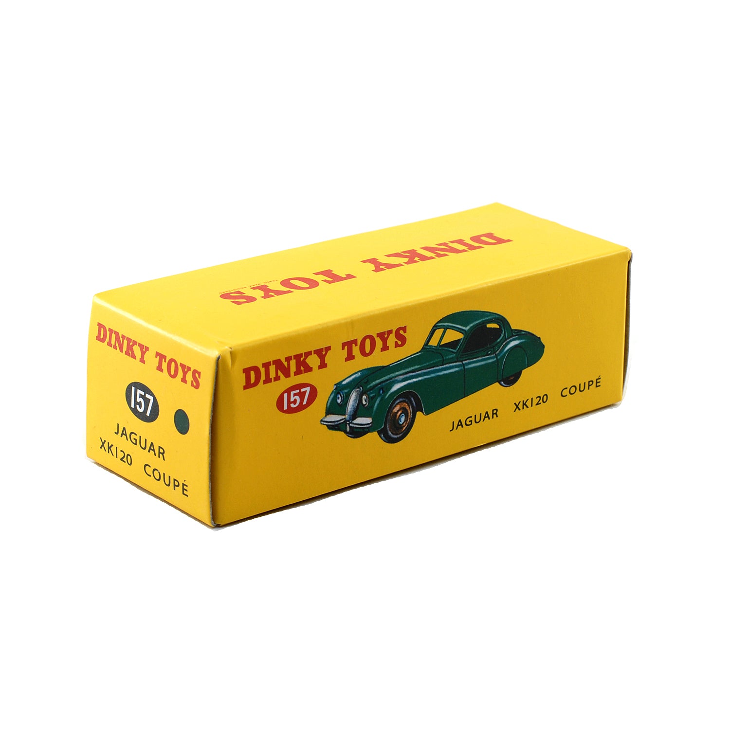 Atlas French Dinky Toys 157 Jaguar XK120 Coupe Road Car GREEN – Le