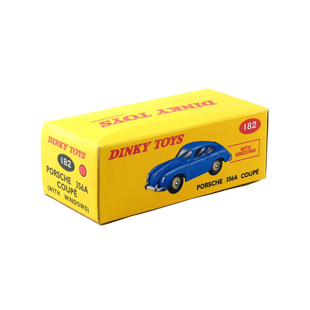 Atlas French Dinky Toys 182 Porsche 356A Coupe Road Car RED