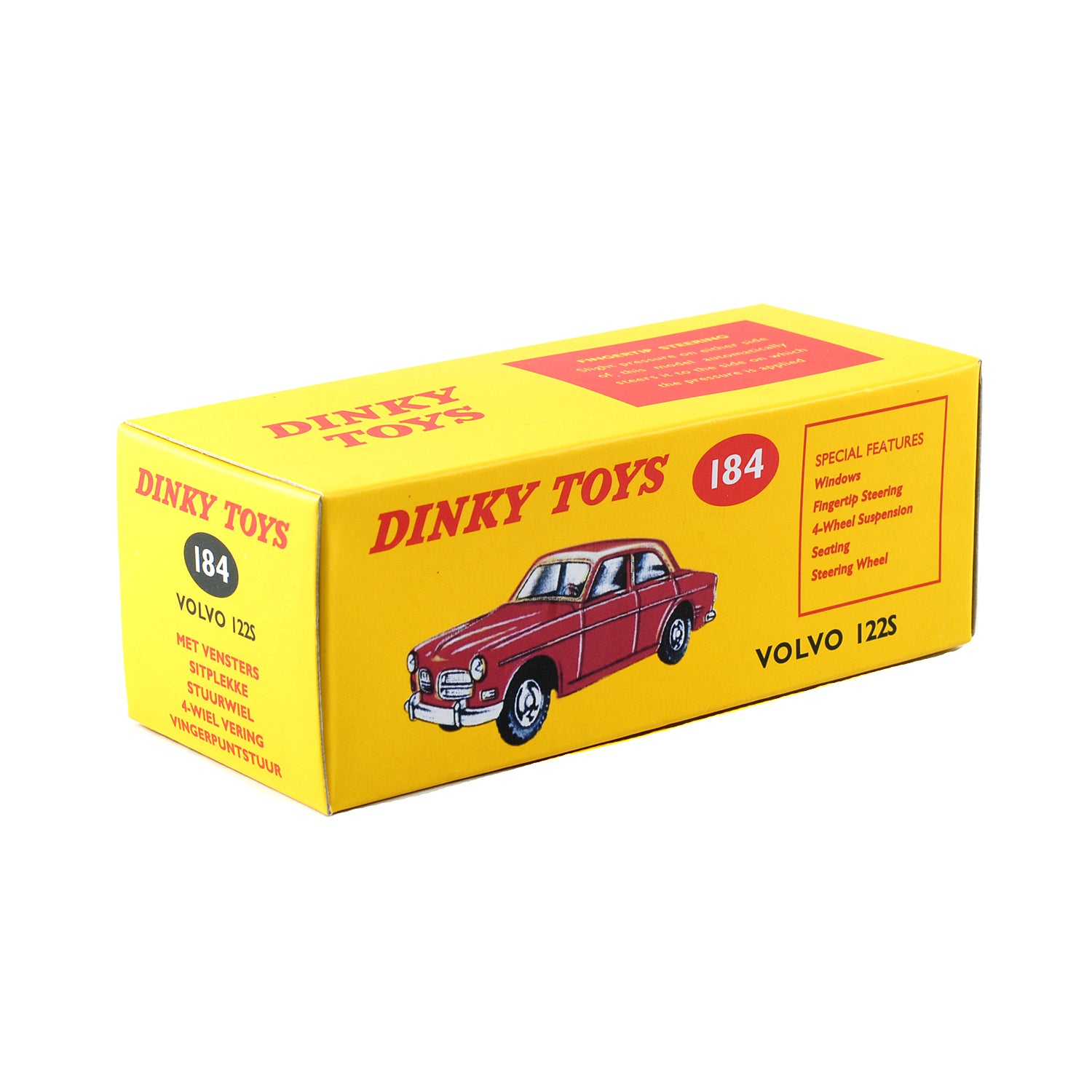 Atlas French Dinky Toys 183 Volvo 122S Road Car LILAC