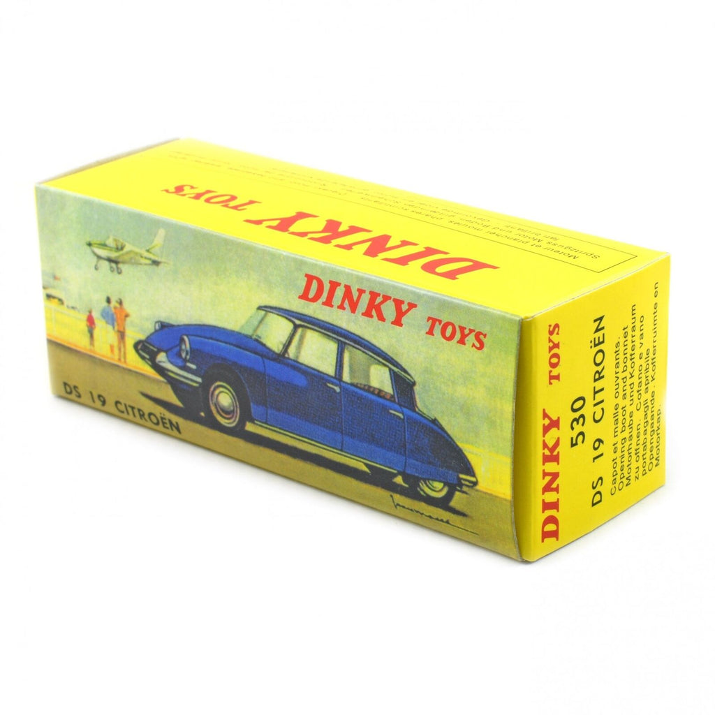 Atlas French Dinky Toys 530 Citroen DS19 Road Car RED