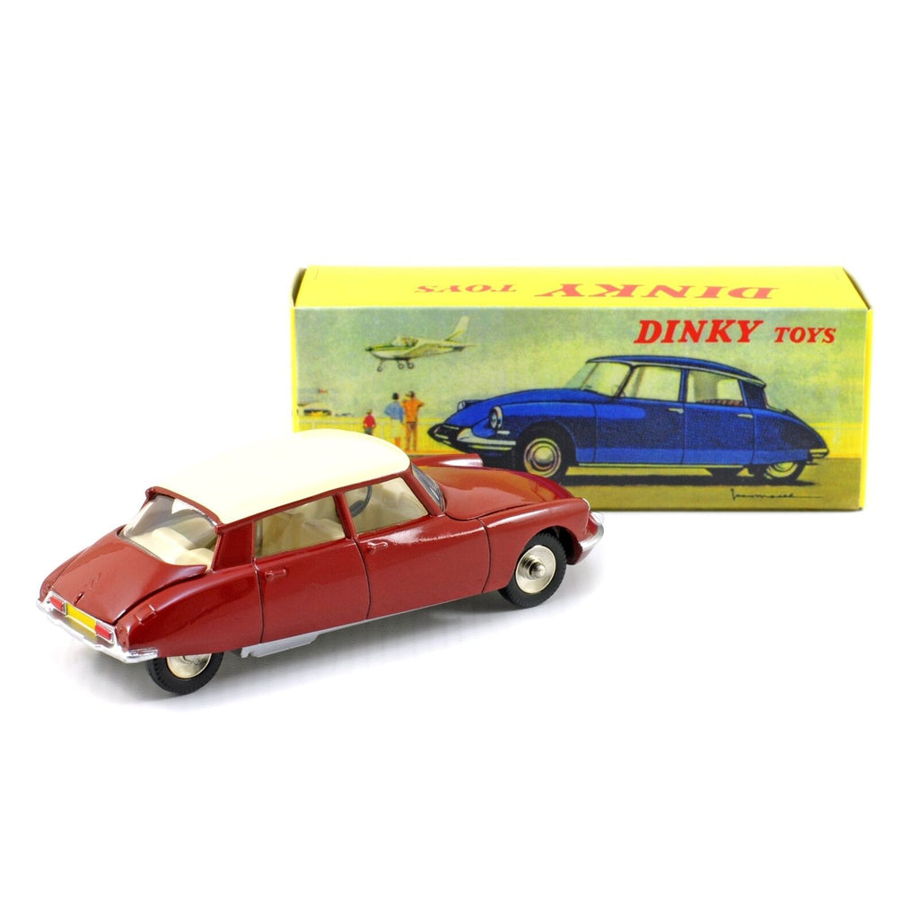 Atlas French Dinky Toys 530 Citroen DS19 Road Car RED