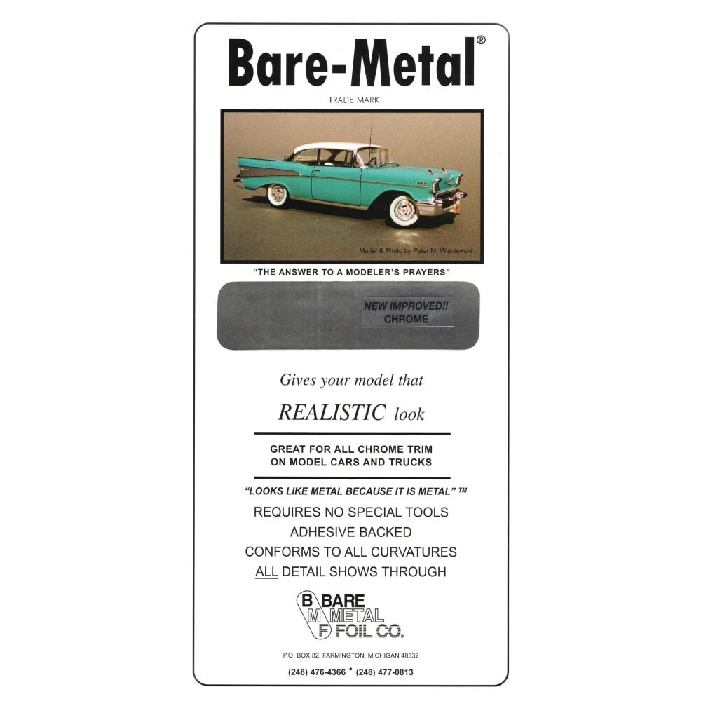 Bare Metal Foil Company Bare-Metal Foil Sheet 11.75" x 6" GOLD