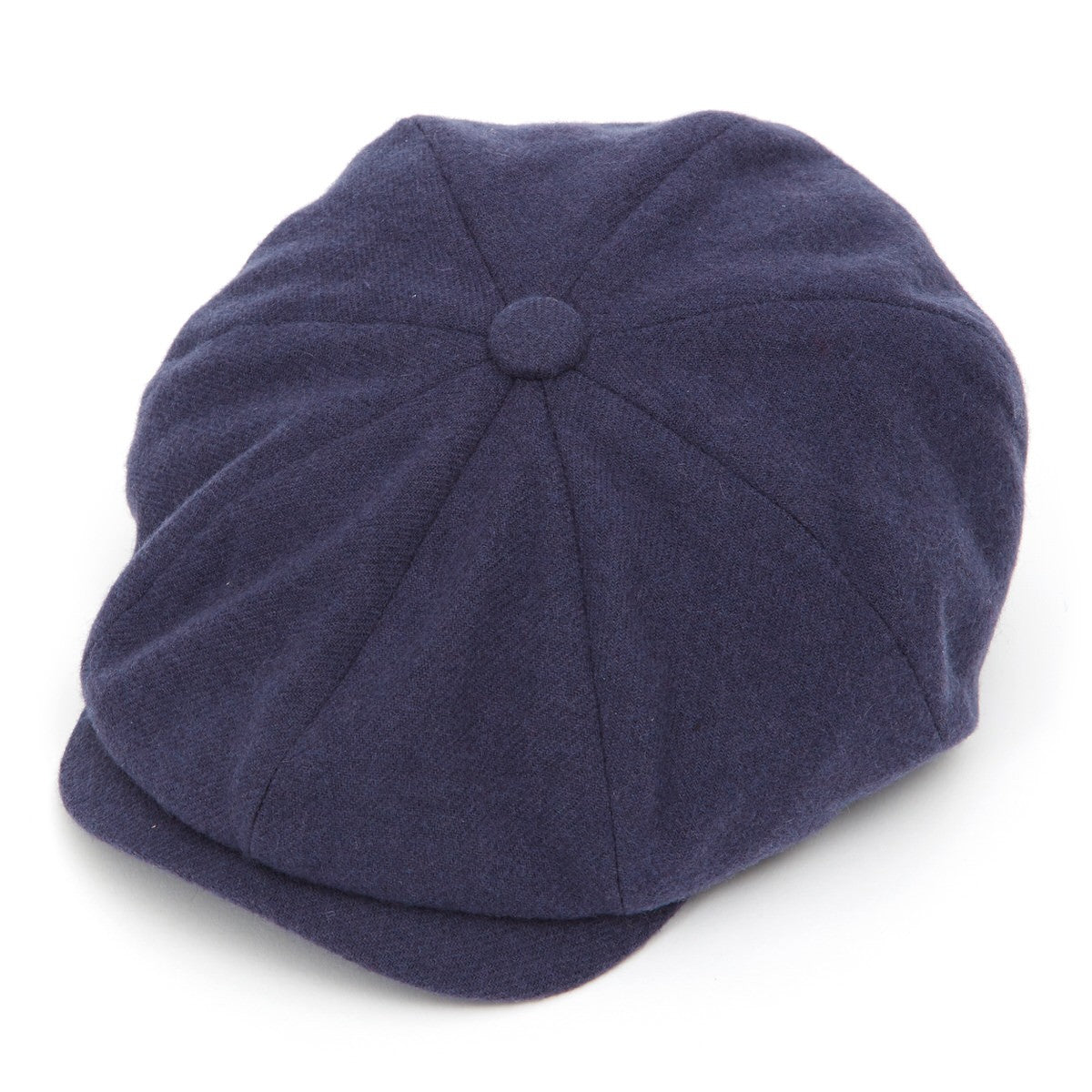 Christys' Hats Baker Boy Cap Josh Cashmere/Wool Blue SMALL