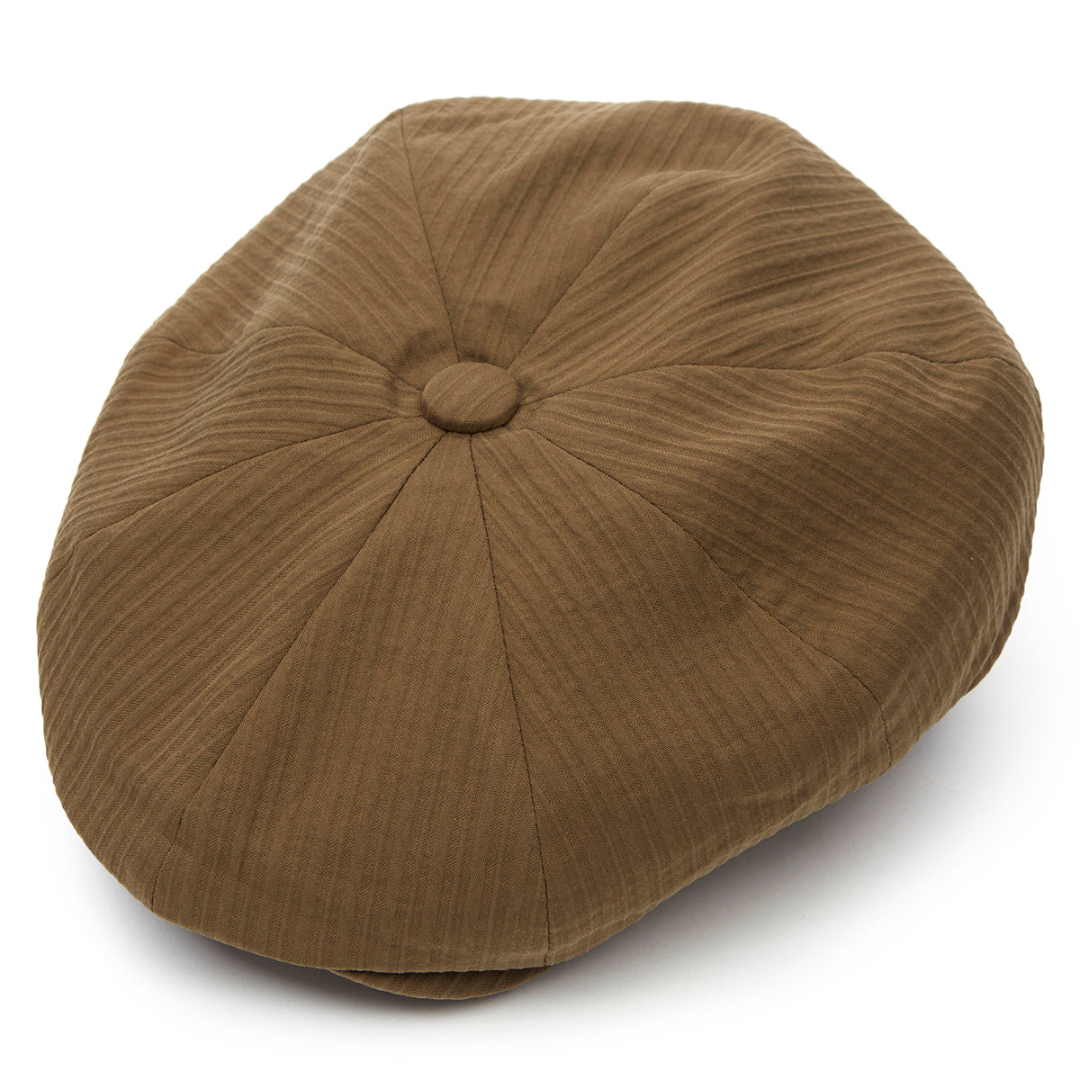 Christys' Hats Baker Boy Cap Seersucker Cotton MISAN SAND SMALL