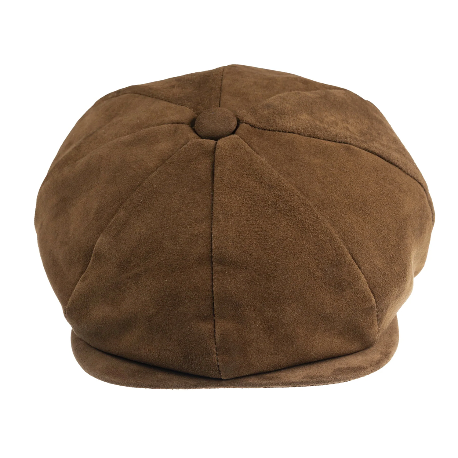 Christys' Hats Baker Boy Cap Soft Suede TOFFEE