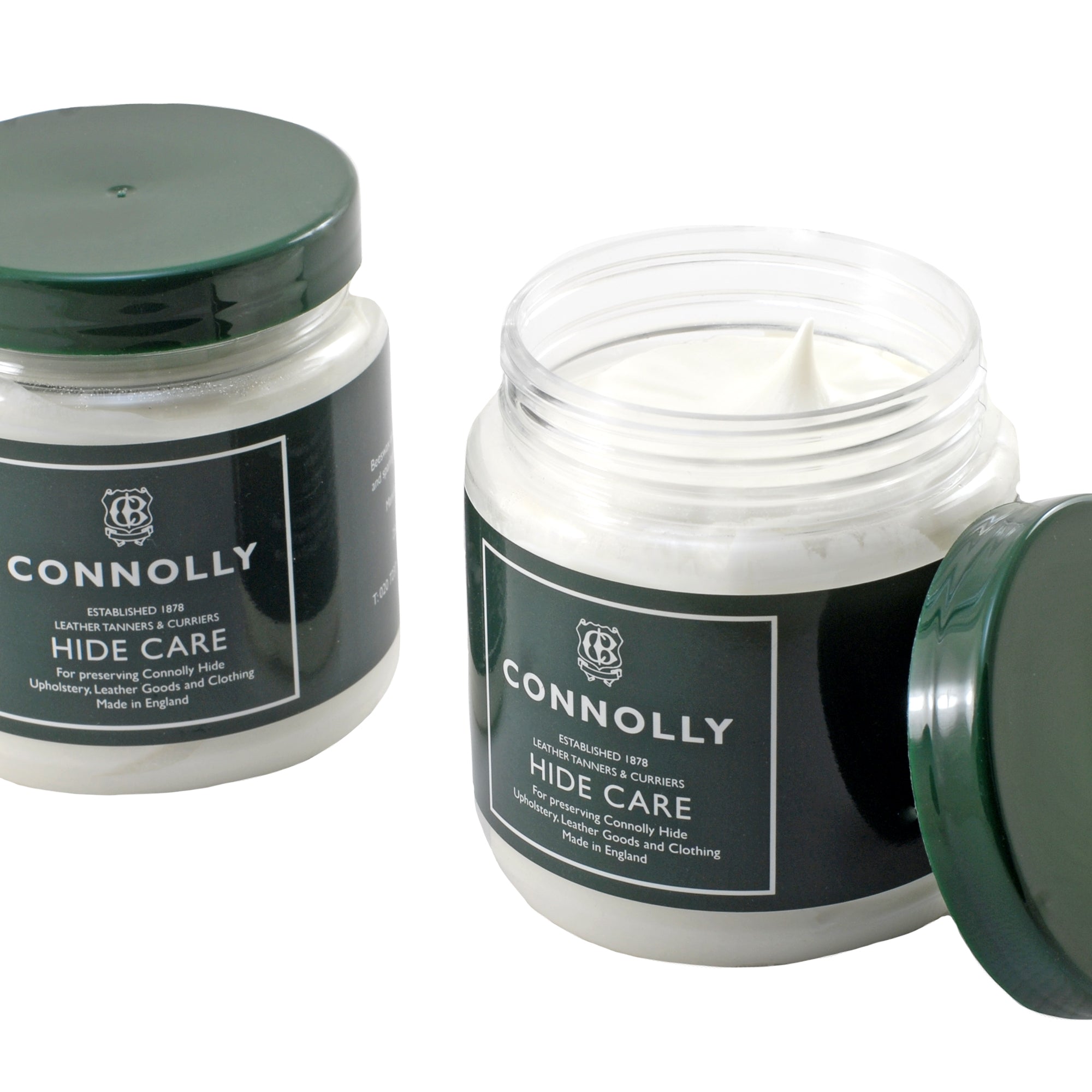 Connolly Hide Care Cream Leather Preserver & Restorer 285g TWIN PACK