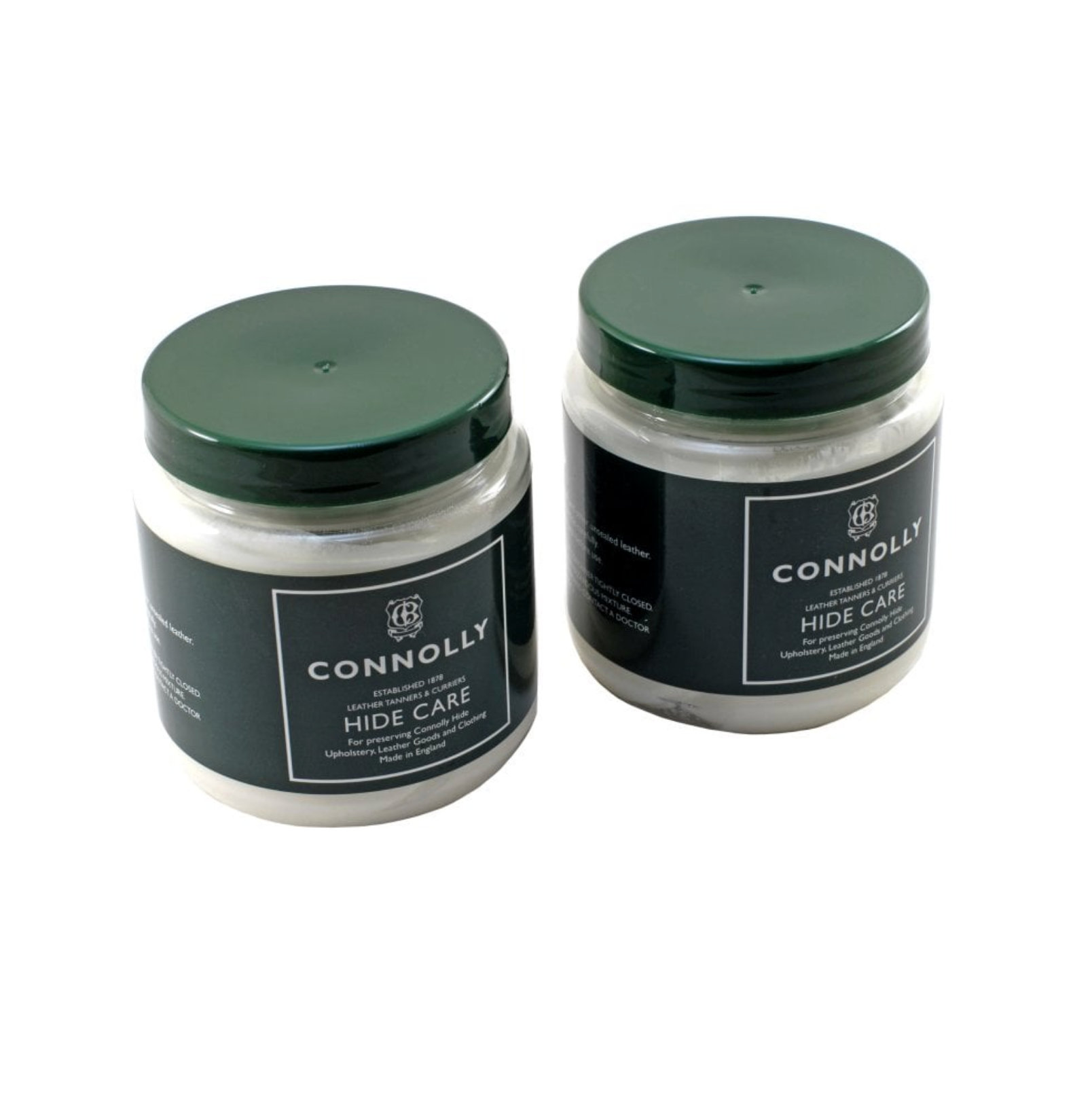 Connolly Hide Care Cream Leather Preserver & Restorer 285g TWIN PACK