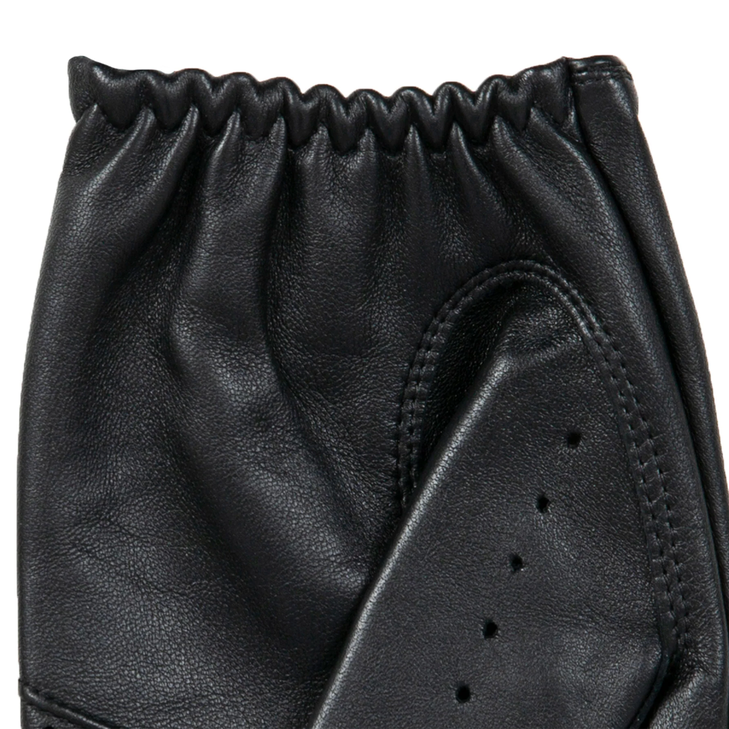 Dents Delta Men's Classic Leather Driving Gloves BLACK