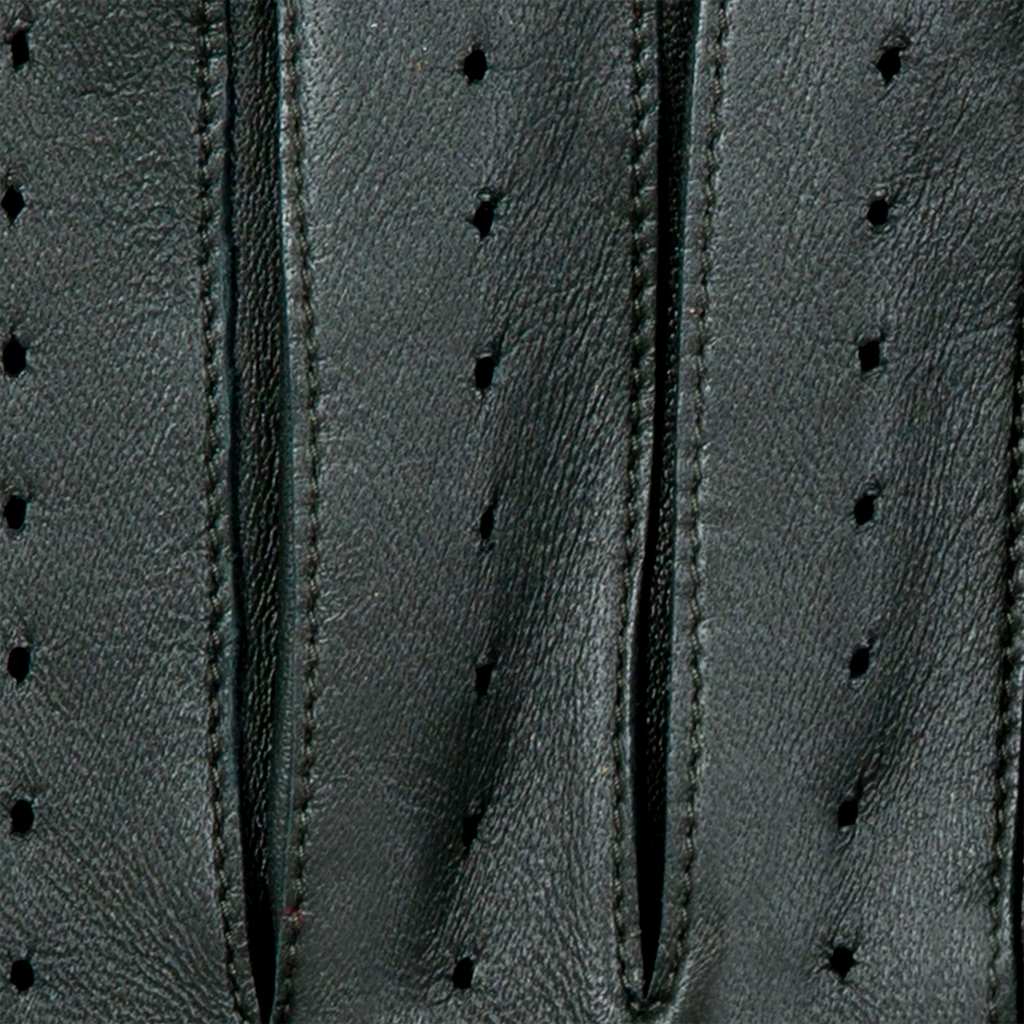 Dents Delta Men's Classic Leather Driving Gloves BRITISH RACING GREEN