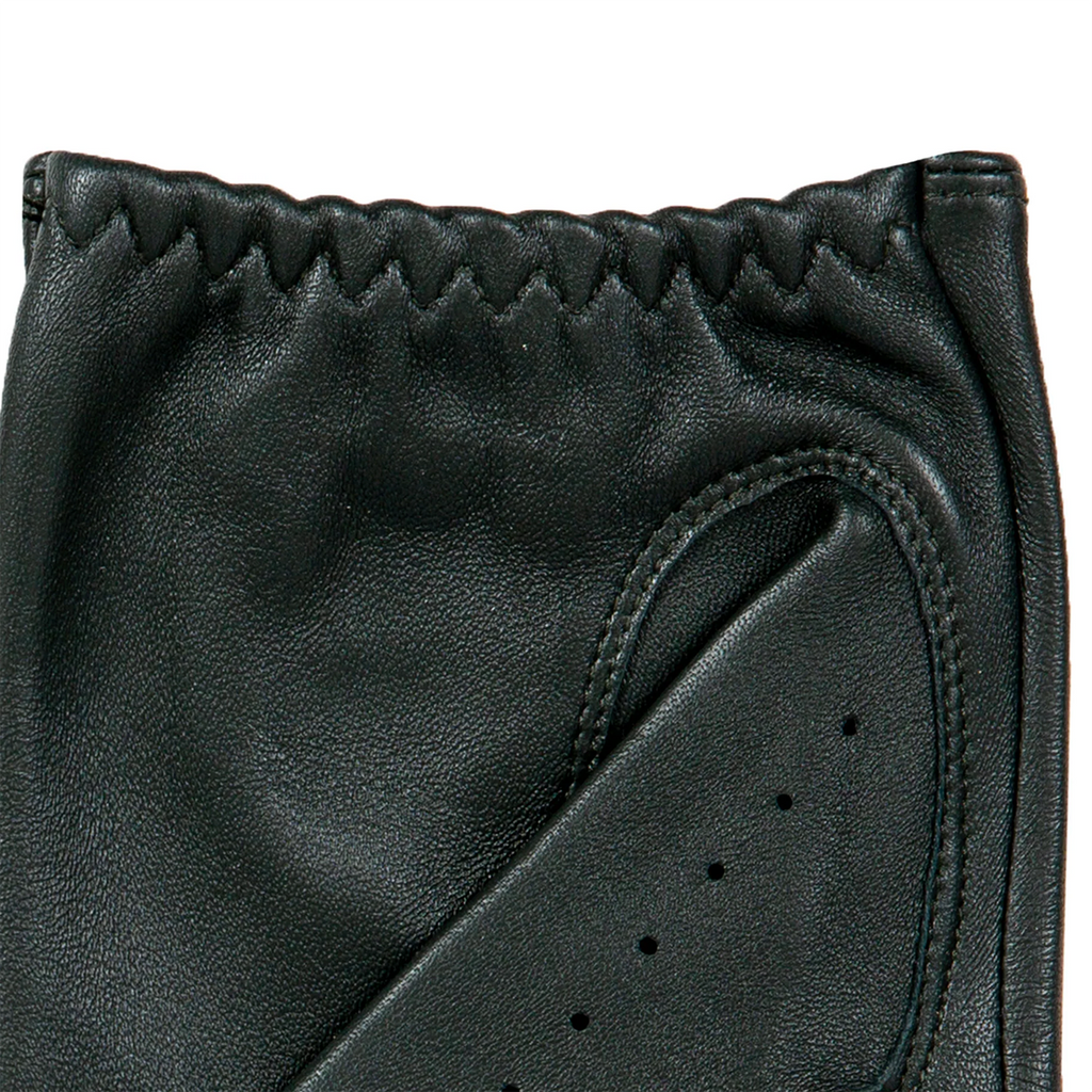 Dents Delta Men's Classic Leather Driving Gloves BRITISH RACING GREEN