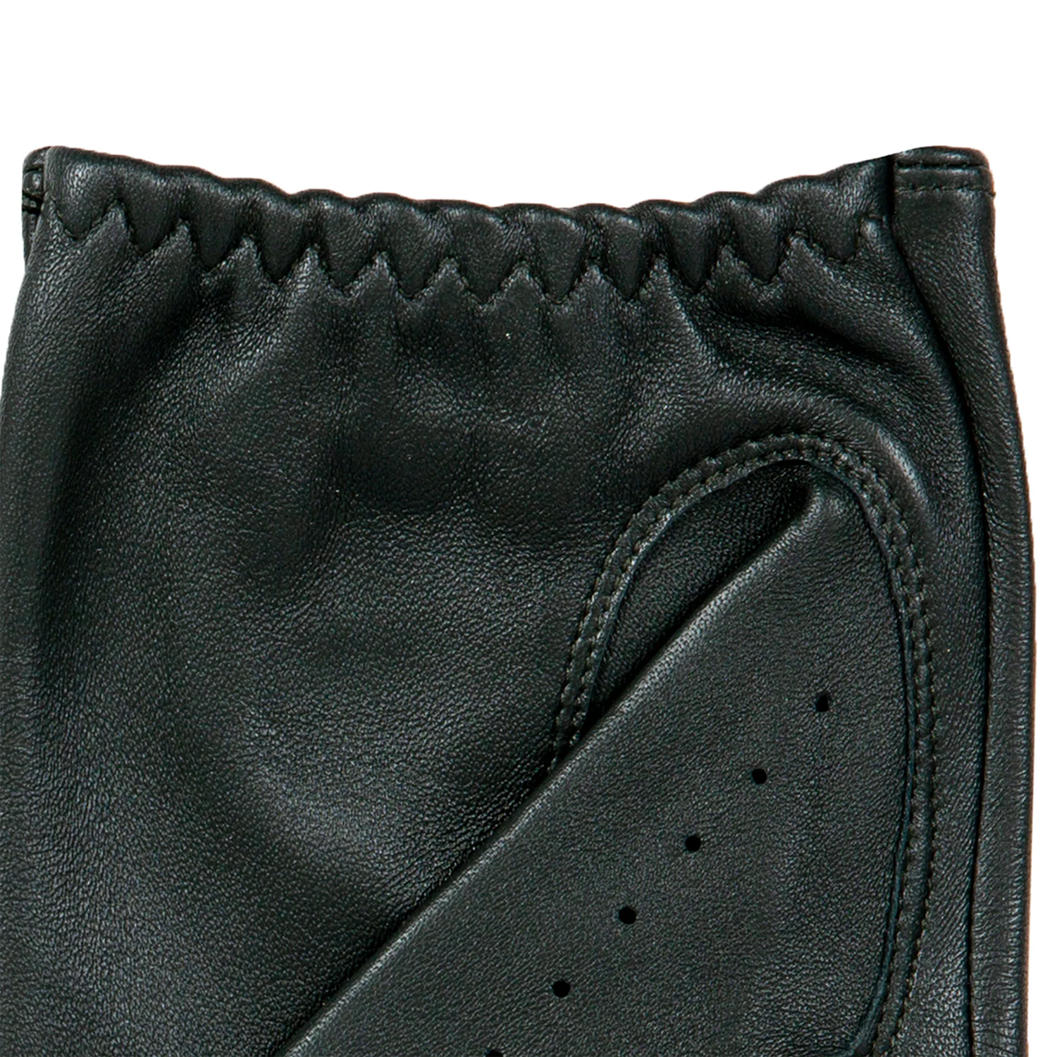 Dents Delta Men's Classic Leather Driving Gloves BRITISH RACING GREEN