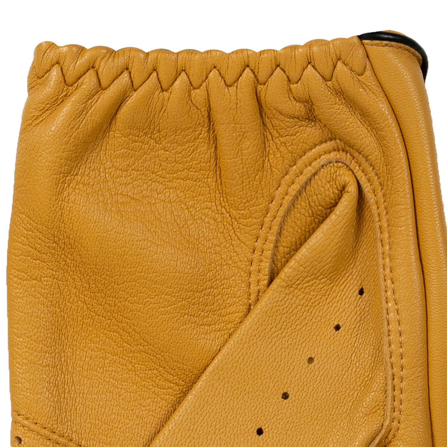 Dents Delta Men's Classic Leather Driving Gloves CORK/BLACK