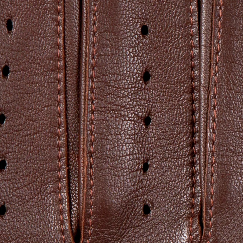 Dents Delta Men's Classic Leather Driving Gloves ENGLISH TAN