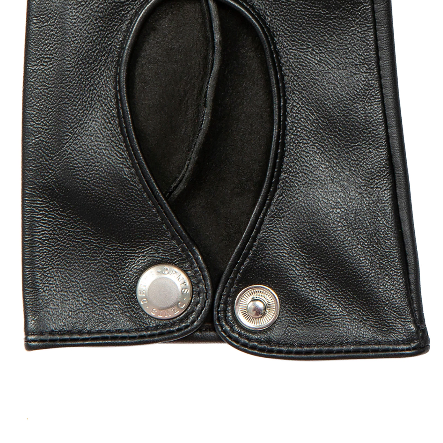 Dents Oulton Women's Leather Driving Gloves Touchscreen BLACK
