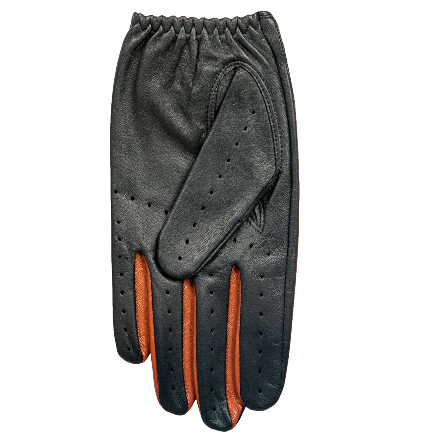 Dents x The Suited Racer Griffin Men's Driving Gloves BLACK/TAN