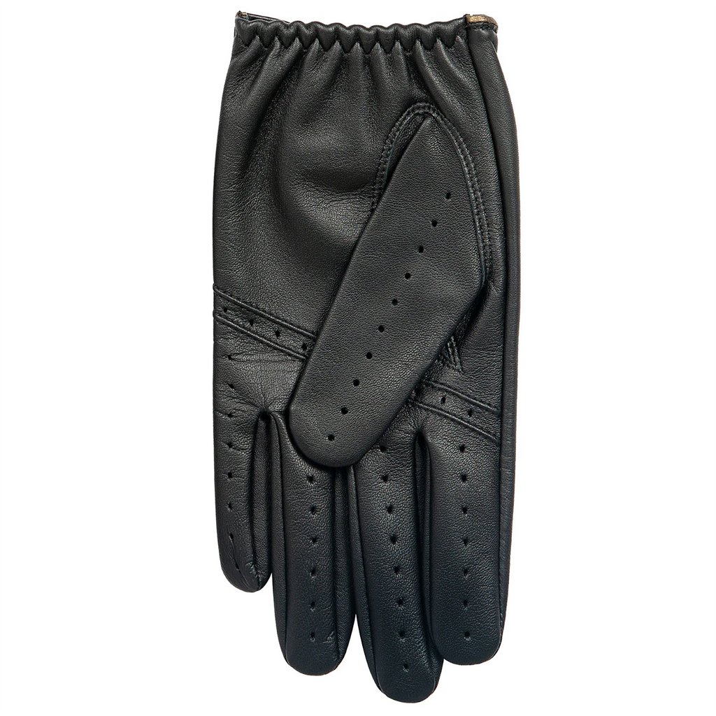 Dents x The Suited Racer Men's Driving Gloves Touchscreen BLACK/GOLD