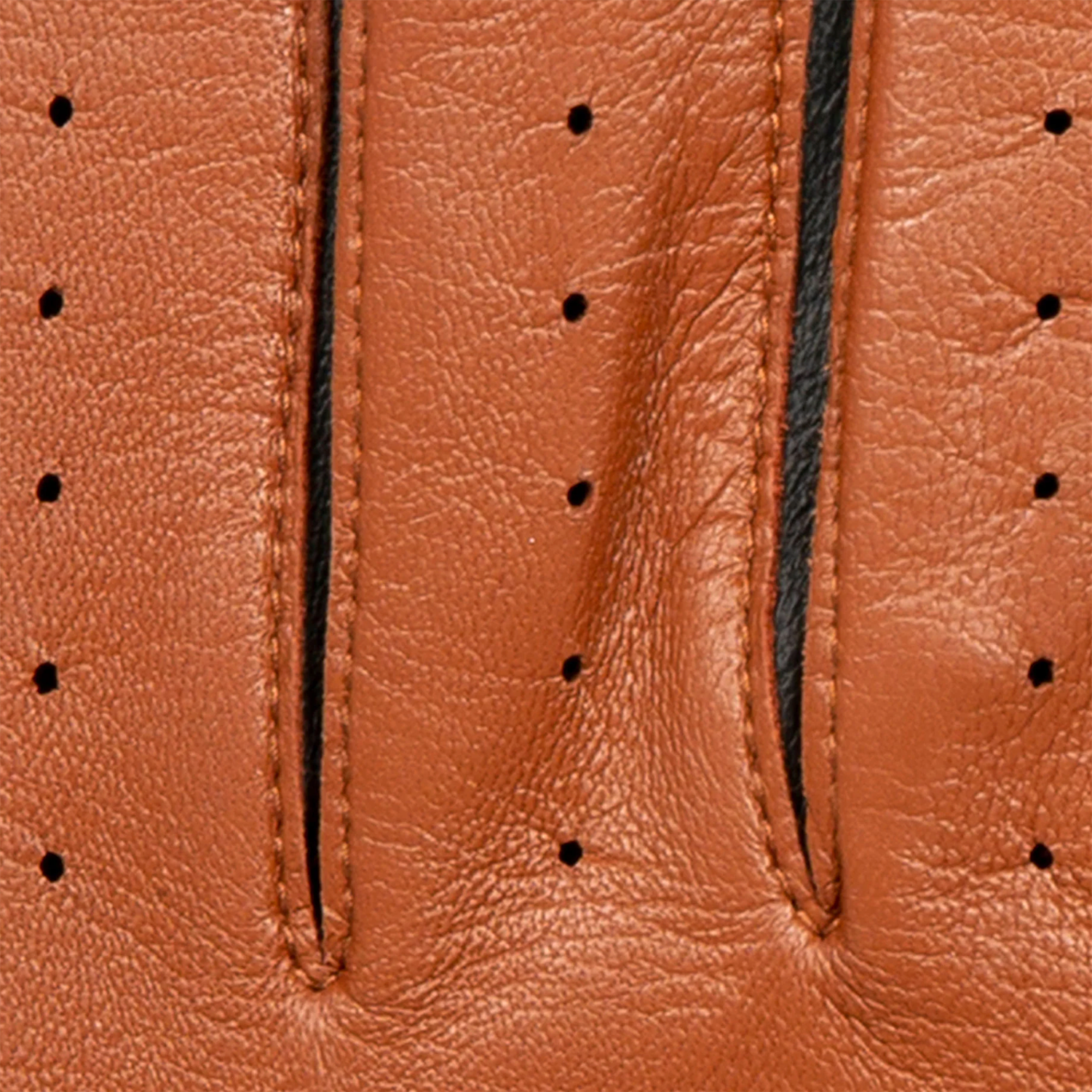Dents x The Suited Racer Griffin Men's Driving Gloves TAN/BLACK