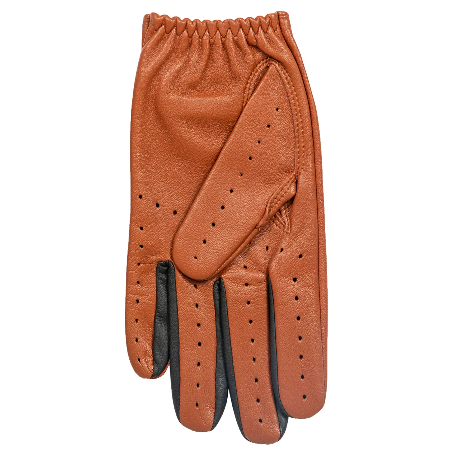 Dents x The Suited Racer Griffin Men's Driving Gloves TAN/BLACK
