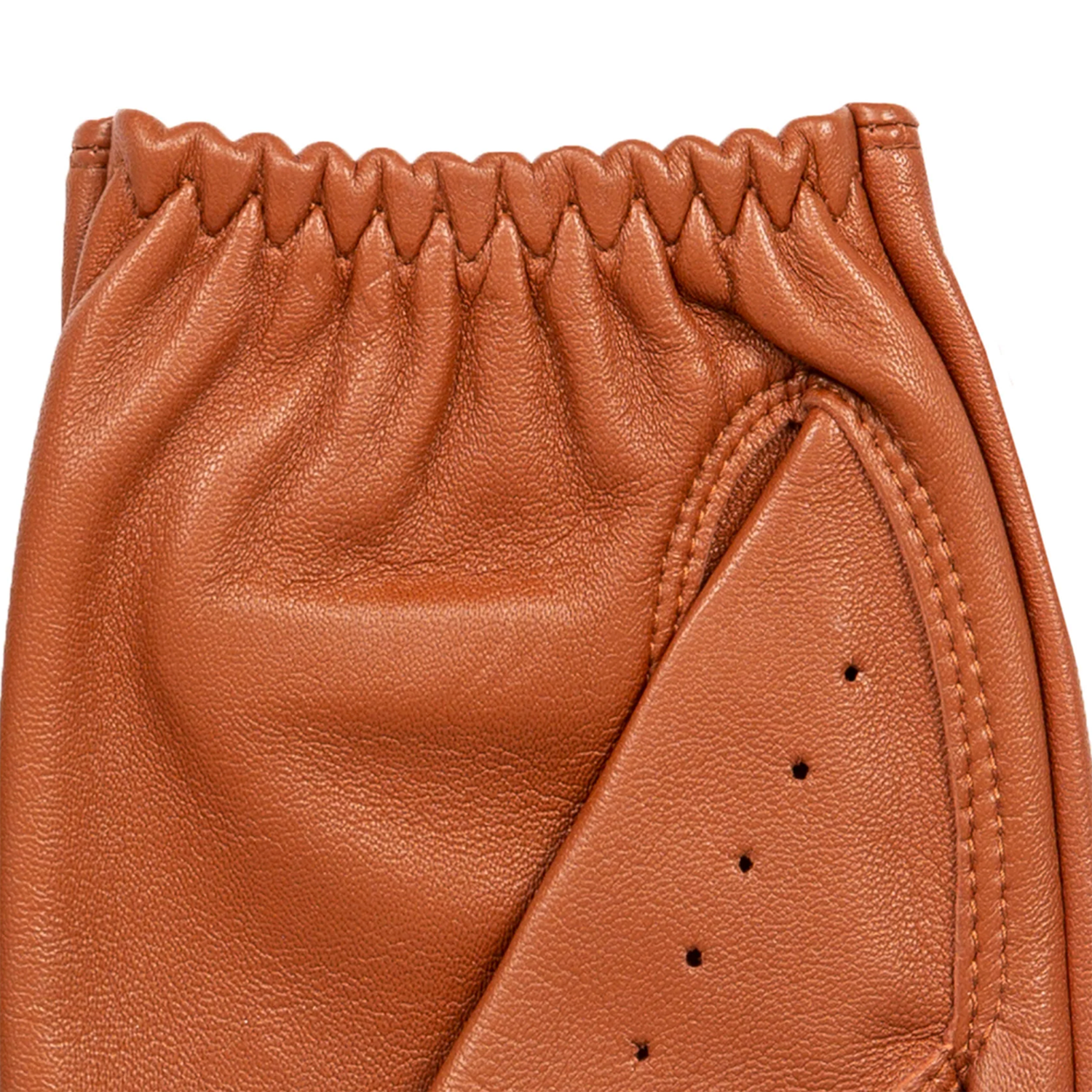 Dents x The Suited Racer Men's Driving Gloves Touchscreen TAN/BLACK