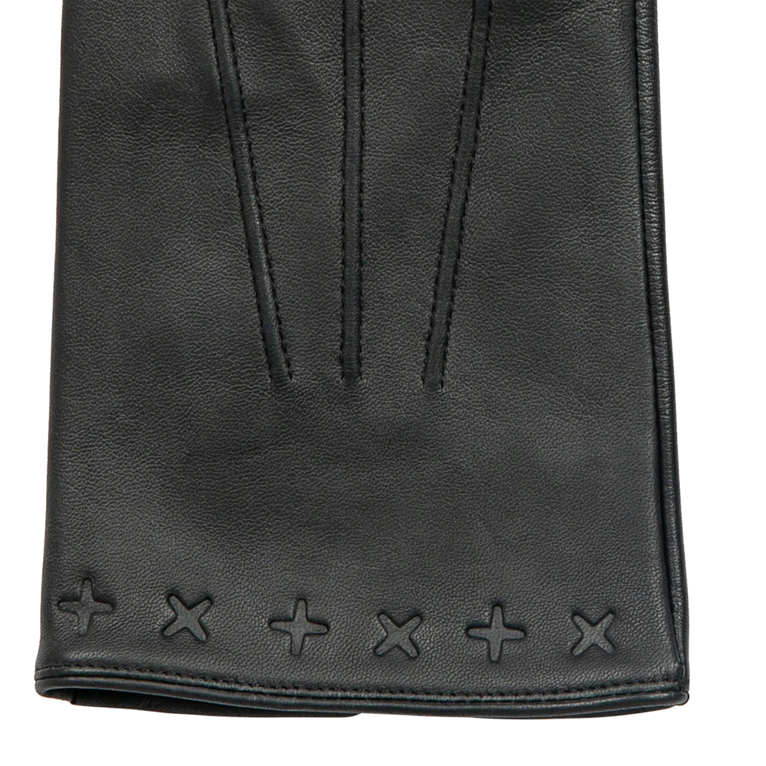 Dents x The Suited Racer Lando Leather Gloves Touchscreen BLACK