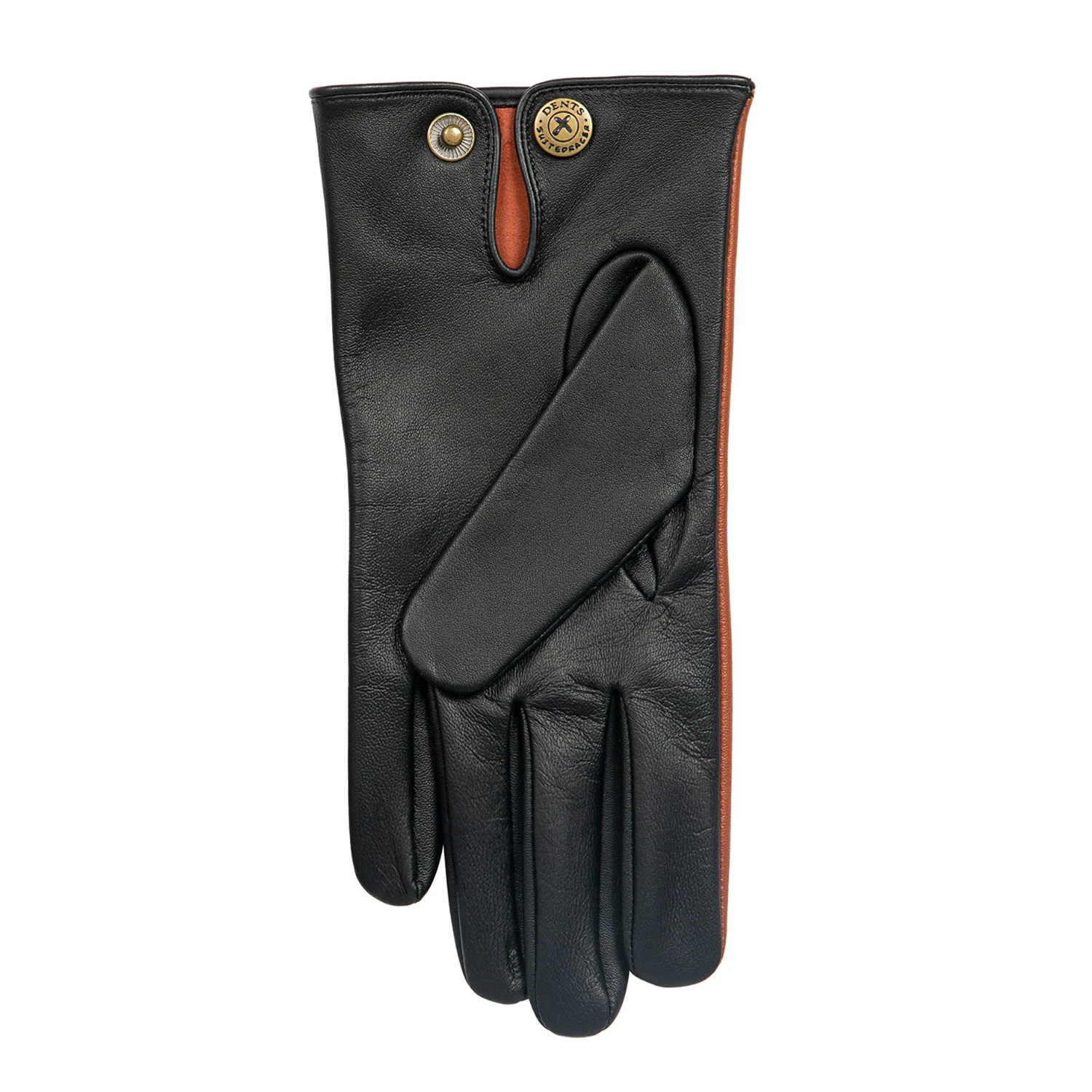 Dents x The Suited Racer Lando Leather Gloves Touchscreen TAN/BLACK