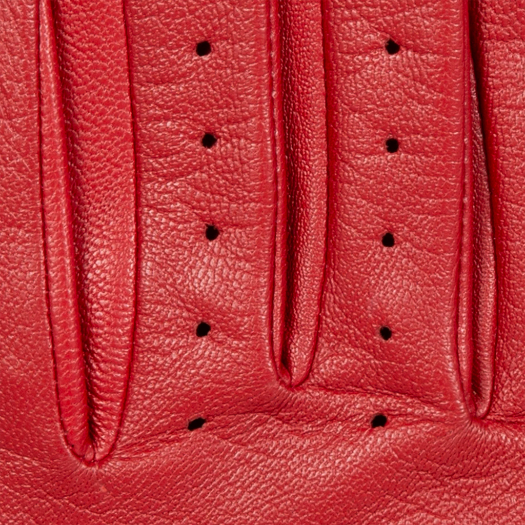 Dents Thruxton Women's Leather Driving Gloves BERRY