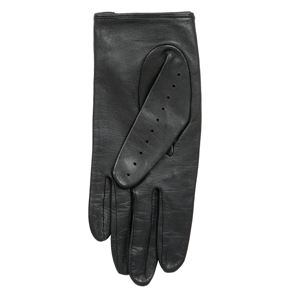 Dents Thruxton Women's Leather Driving Gloves BLACK
