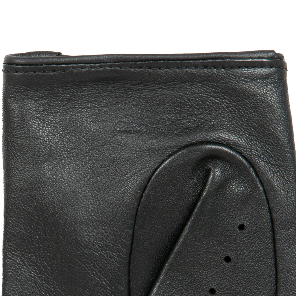 Dents Thruxton Women's Leather Driving Gloves BLACK
