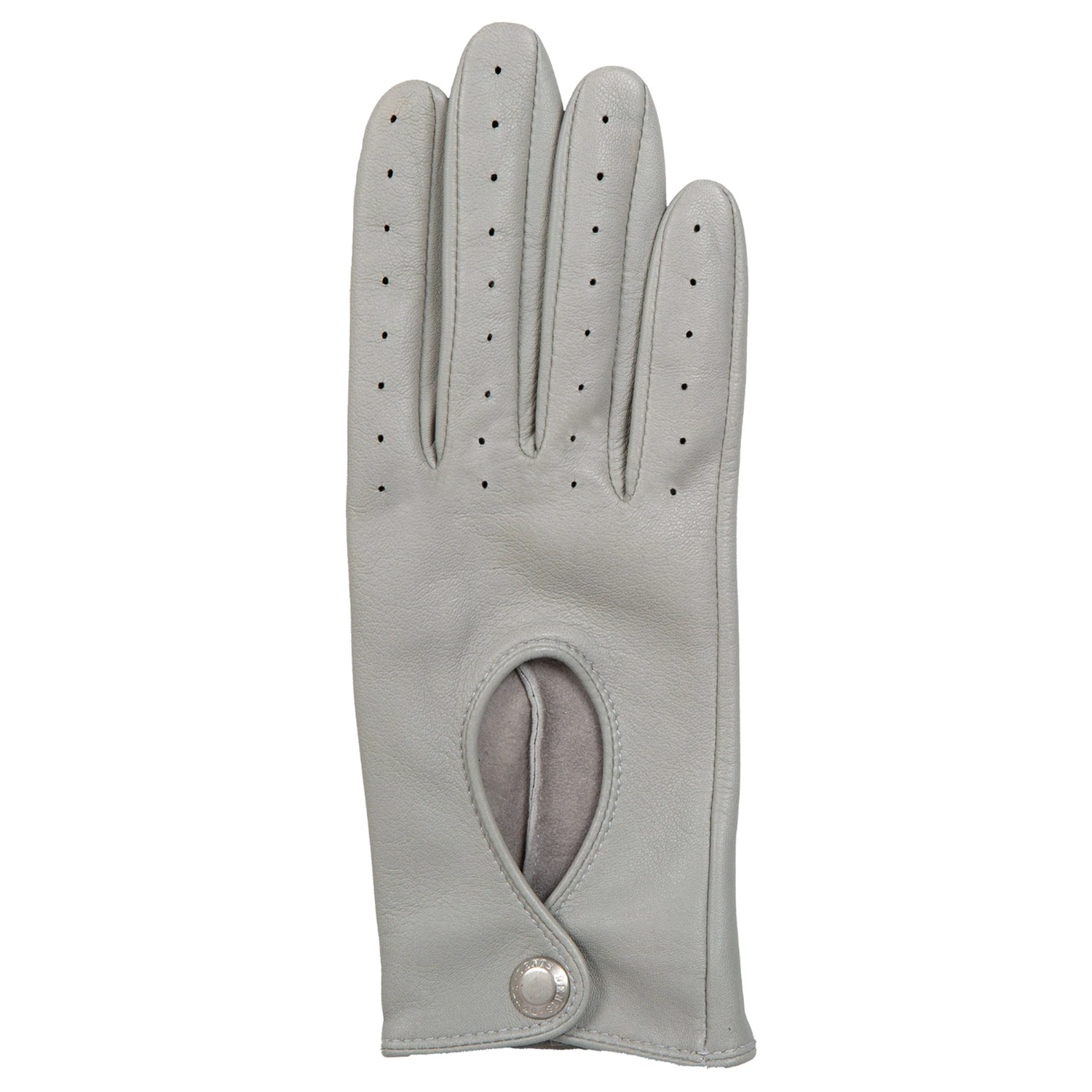 Dents Thruxton Women's Leather Driving Gloves DOVE GREY