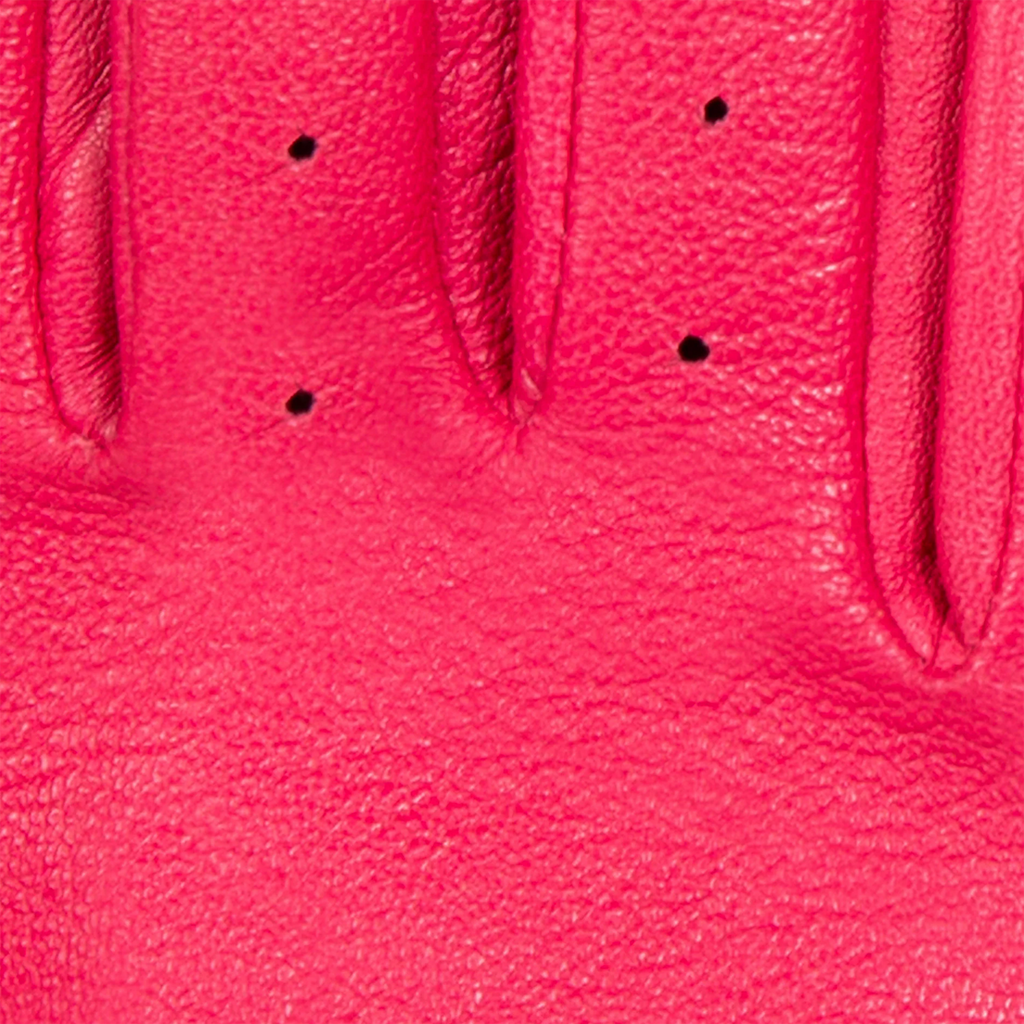 Dents Thruxton Women's Leather Driving Gloves FUCHSIA