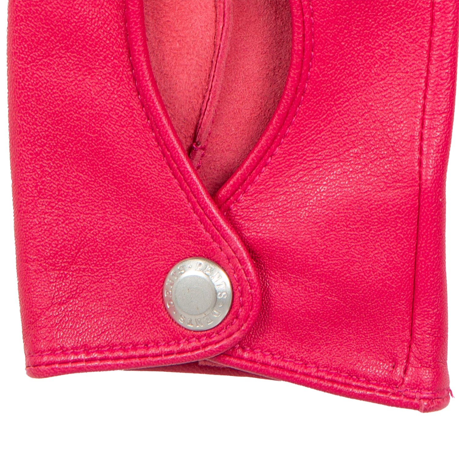 Dents Thruxton Women's Leather Driving Gloves FUCHSIA