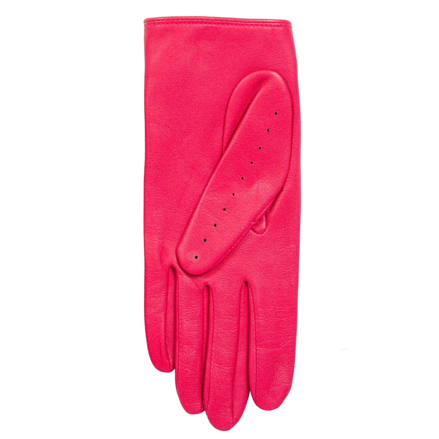 Dents Thruxton Women's Leather Driving Gloves FUCHSIA