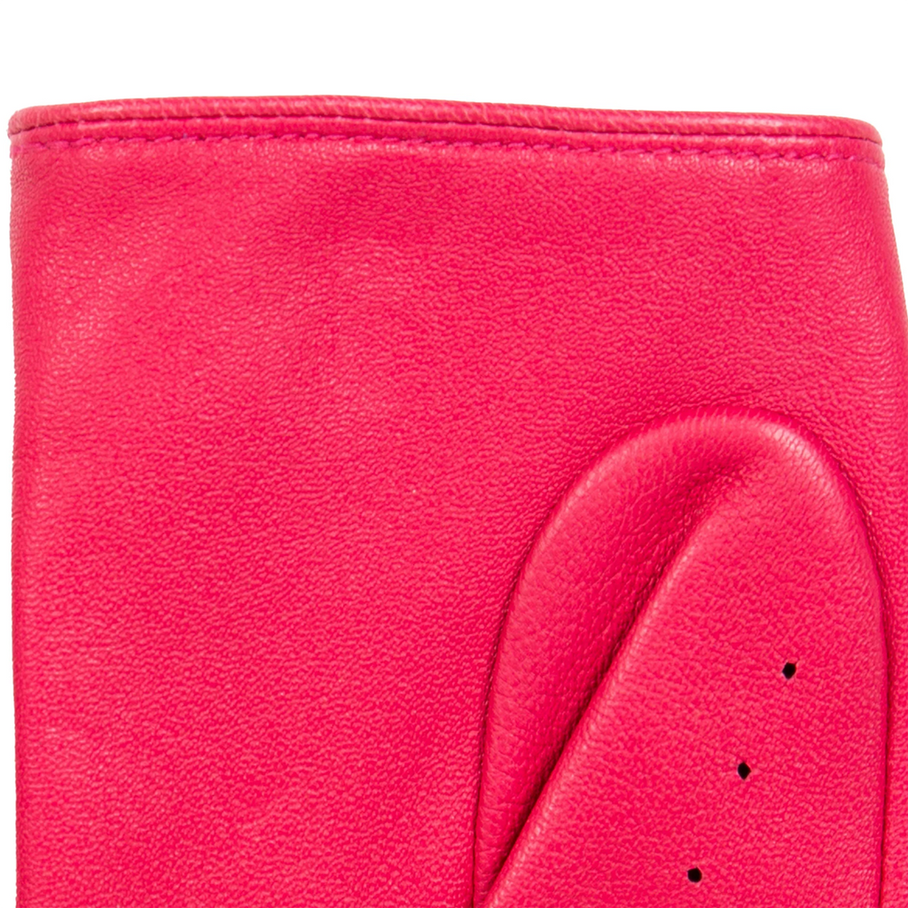 Dents Thruxton Women's Leather Driving Gloves FUCHSIA