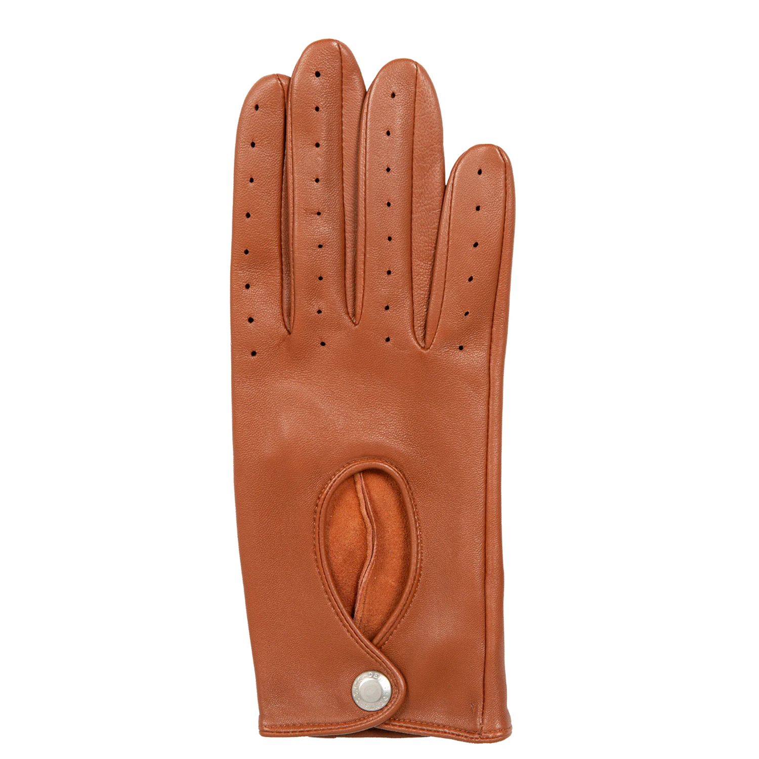 Dents Thruxton Women's Leather Driving Gloves COGNAC