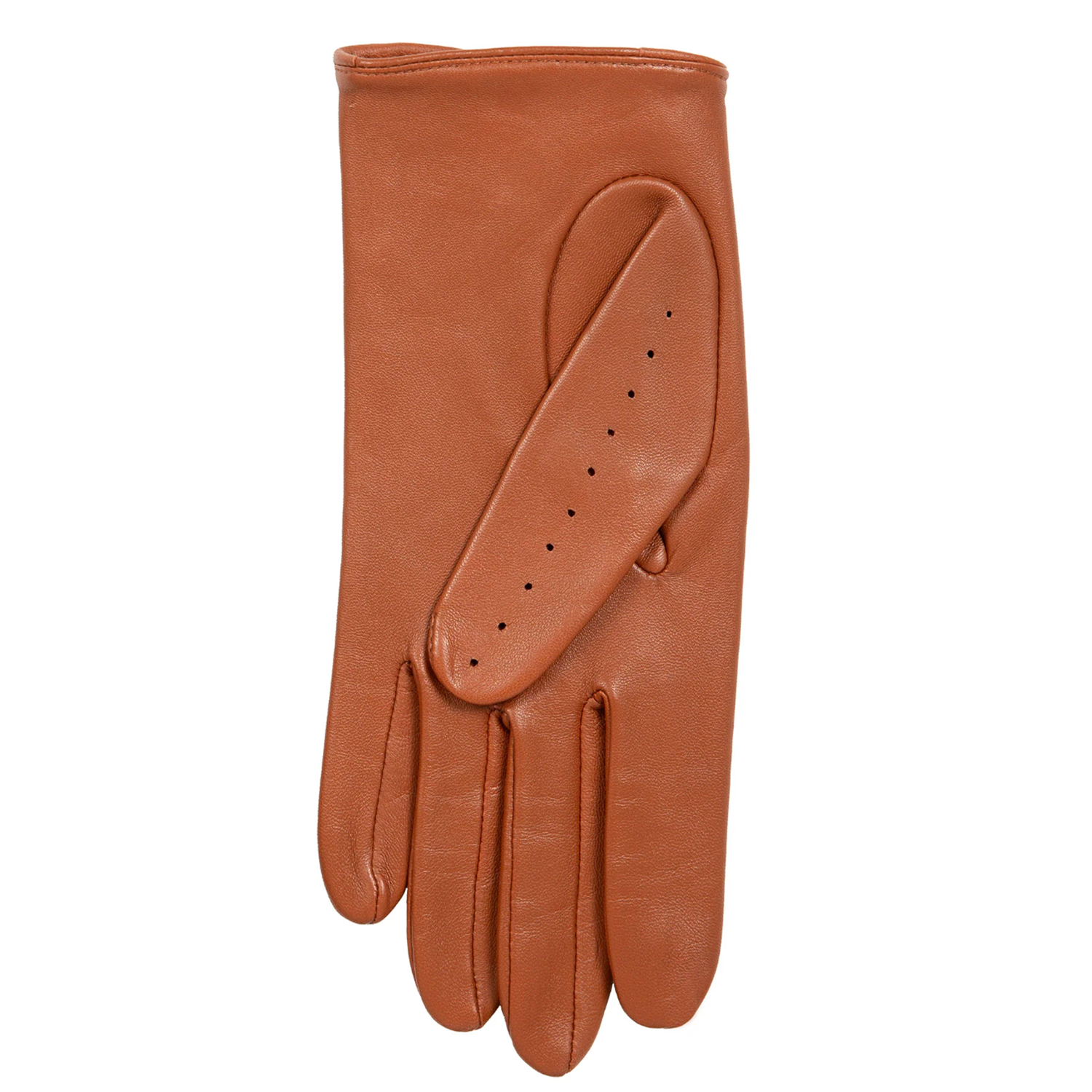 Dents Thruxton Women's Leather Driving Gloves COGNAC