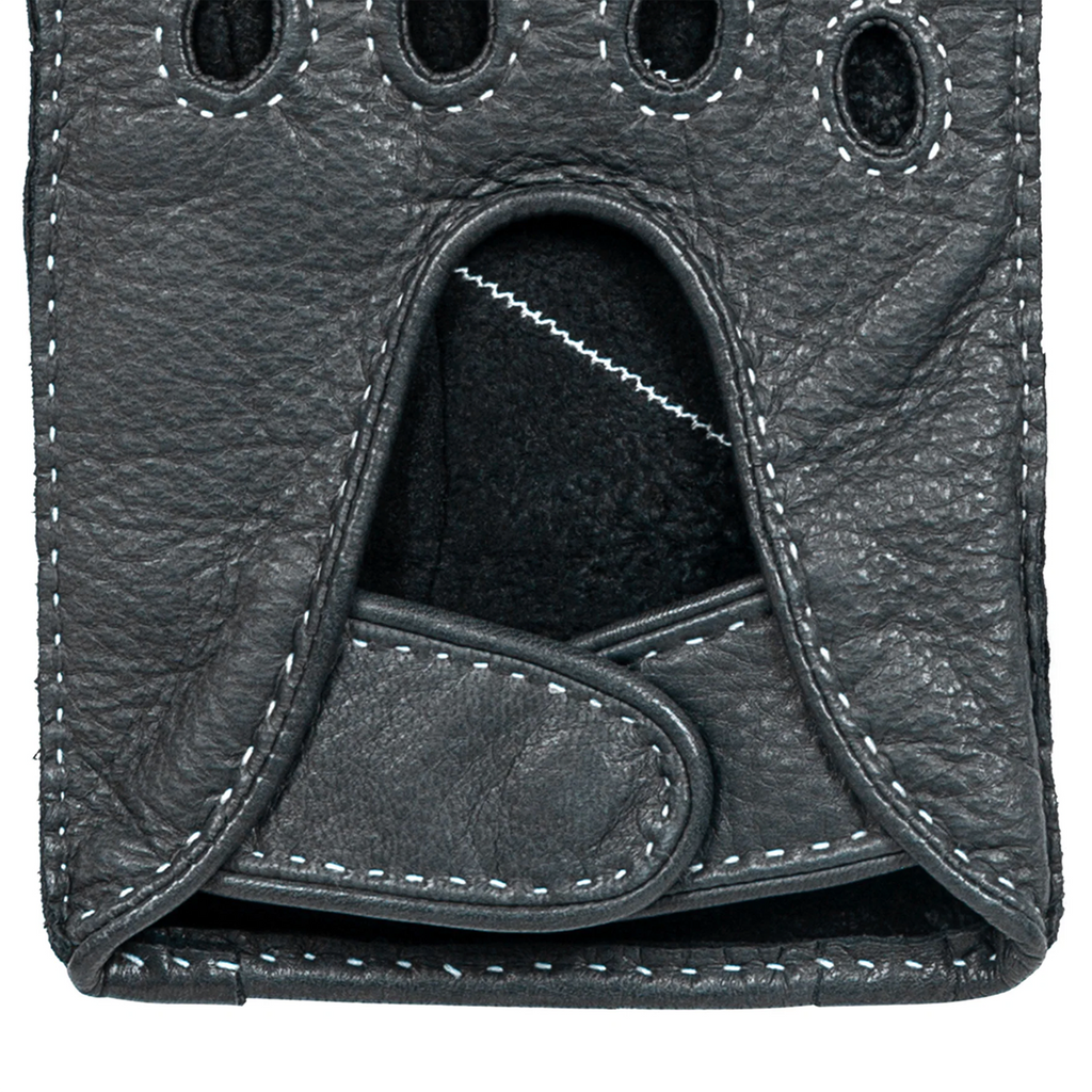 Dents Winchester Men's Deerskin Leather Driving Gloves NAVY XL