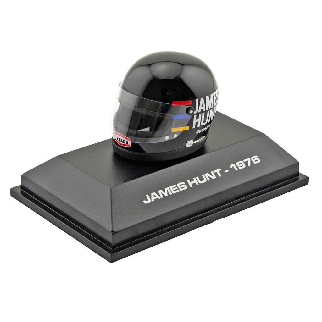 James Hunt Collection 1:8 Mini F1 Helmet World Champion 1976