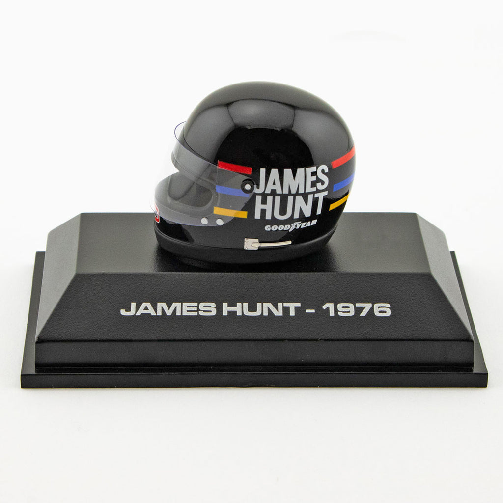 James Hunt Collection 1:8 Mini F1 Helmet World Champion 1976
