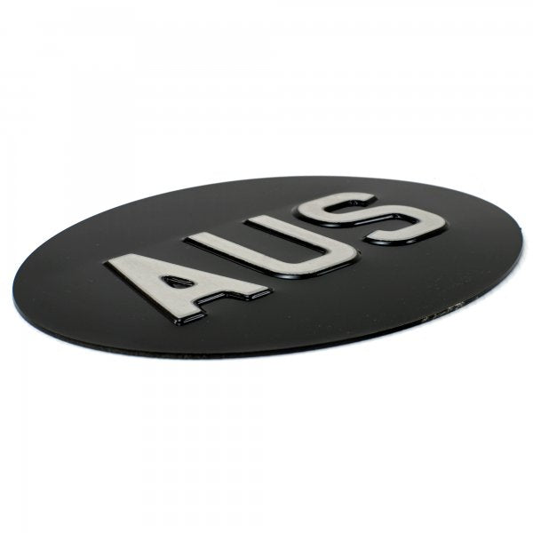 Jepson AUS (Australia) Embossed Plate For Classic Car BLACK/SILVER