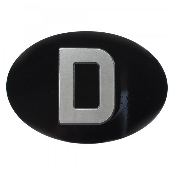 Jepson D (Germany) Embossed Plate For Classic Car BLACK/SILVER