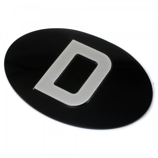 Jepson D (Germany) Embossed Plate For Classic Car BLACK/SILVER