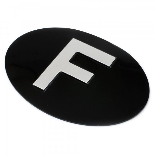 Jepson F (France) Embossed Plate For Classic Car BLACK/SILVER
