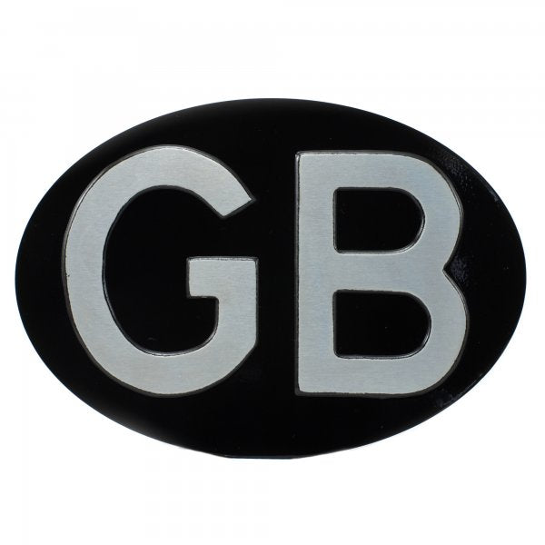 Jepson GB (Great Britain) Embossed Plate For Classic Car BLACK/SILVER