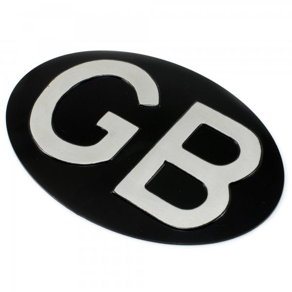 Jepson GB (Great Britain) Embossed Plate For Classic Car BLACK/SILVER