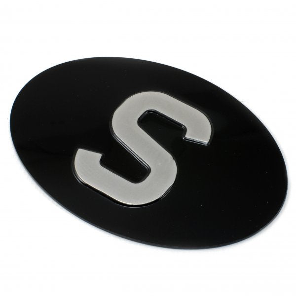 Jepson S (Sweden) Embossed Plate For Classic Car BLACK/SILVER