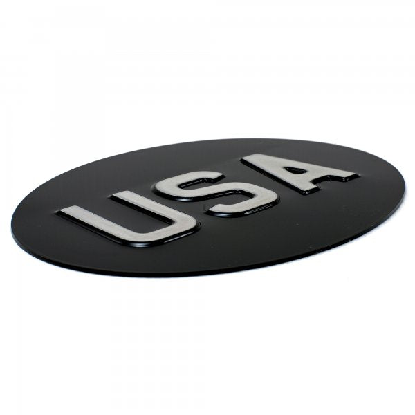 Jepson USA (America) Embossed Plate For Classic Car BLACK/SILVER