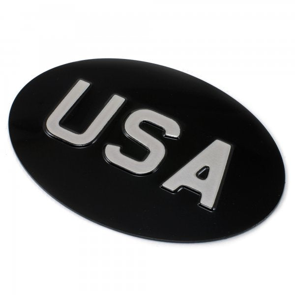 Jepson USA (America) Embossed Plate For Classic Car BLACK/SILVER