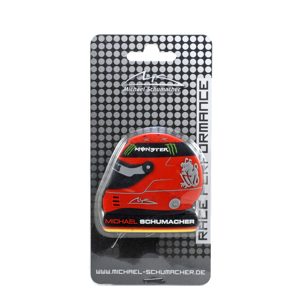 Michael Schumacher Collection Fridge Magnet F1 Racing Helmet Red